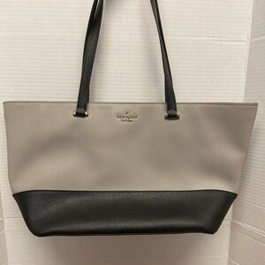 Kate Spade Zippered Top Color Block Tote